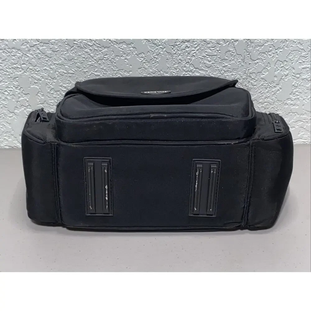 Samsonite Black Padded‎ Camera Camcorder Shoulder Bag Carrying Case Strap 12”x6”